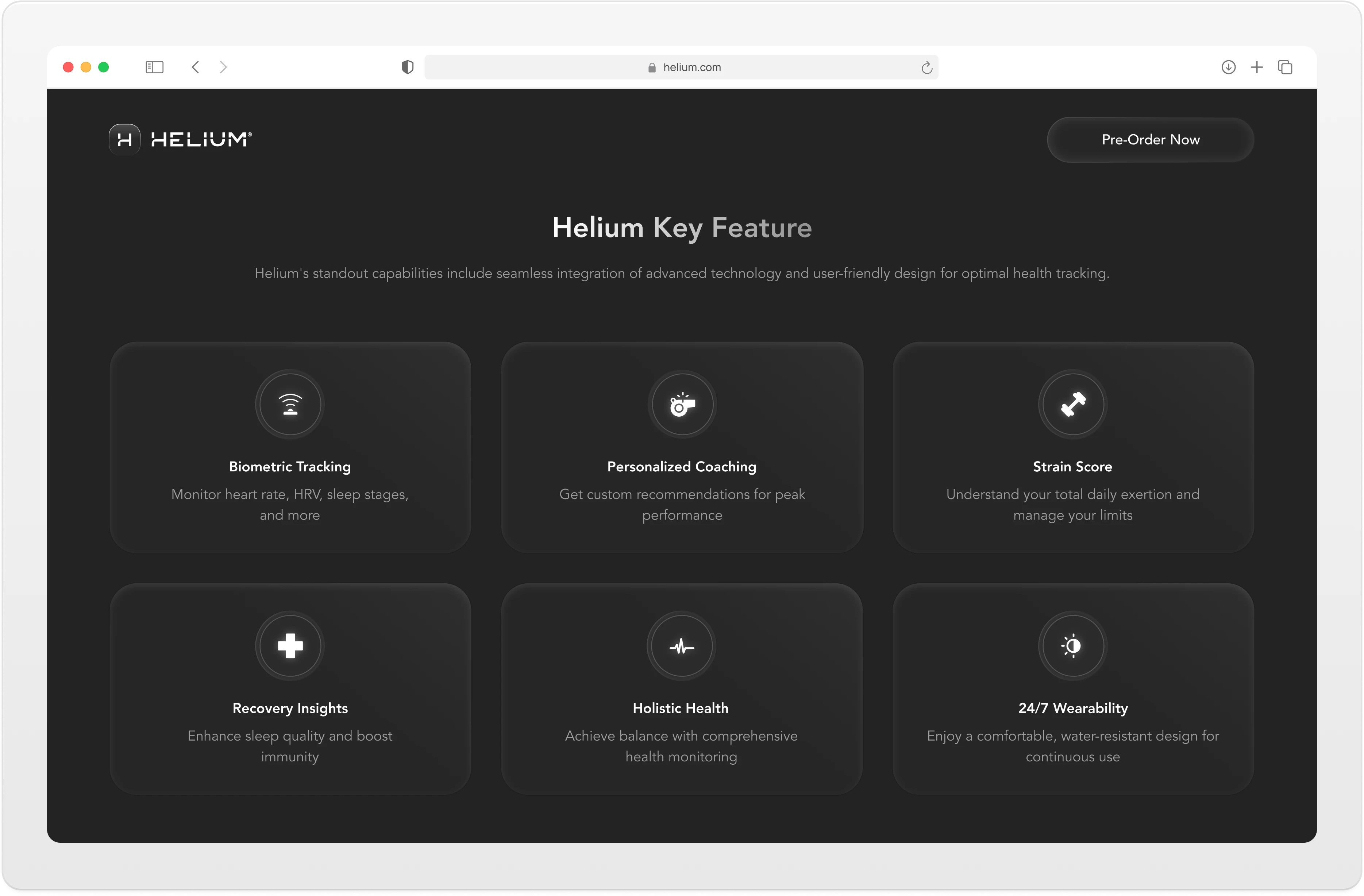 Helium showcase 2