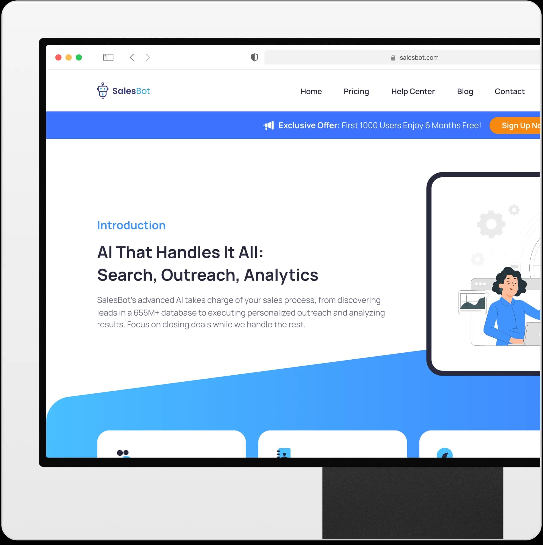 Salesbot showcase 1