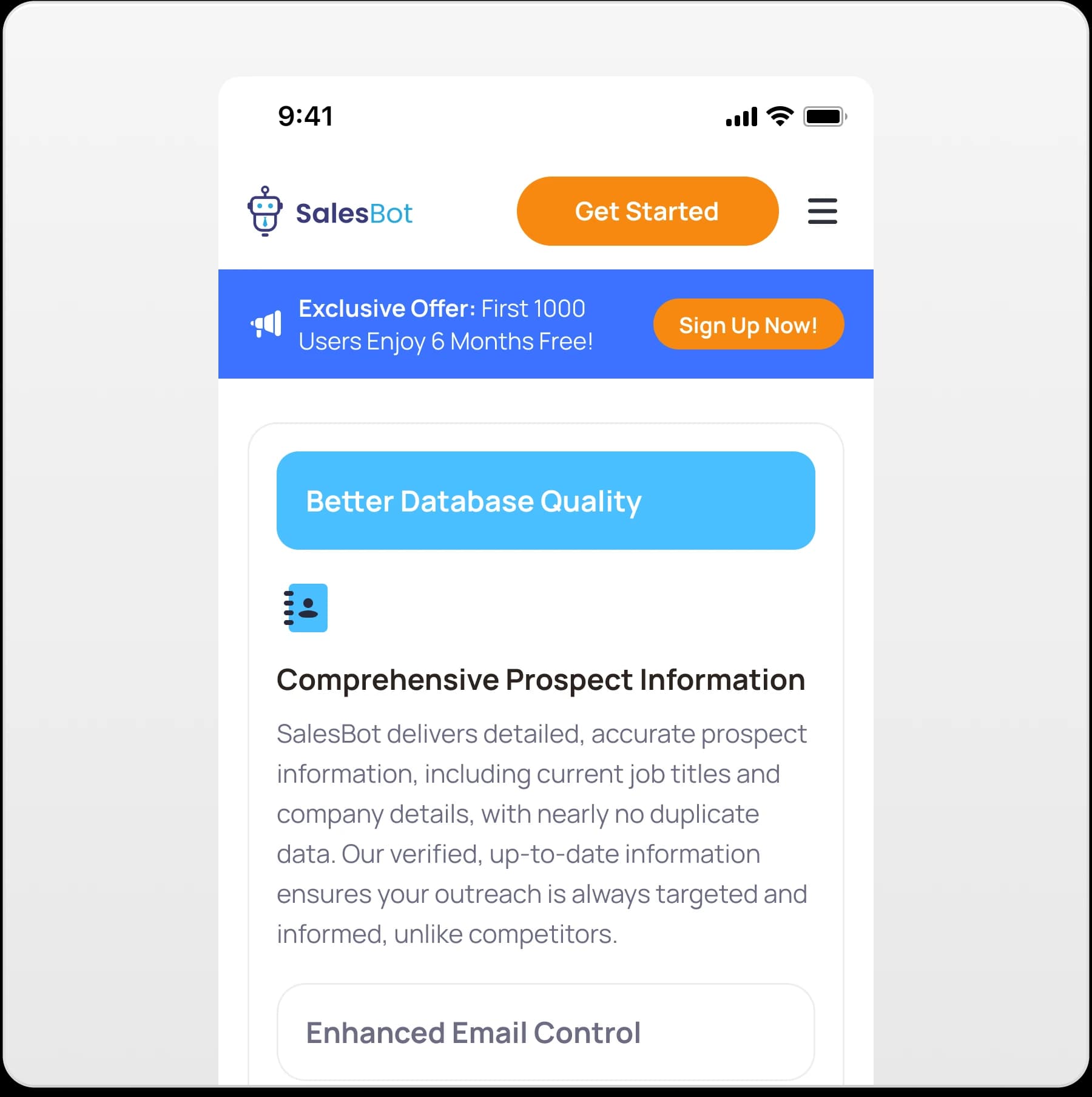 Salesbot showcase 3