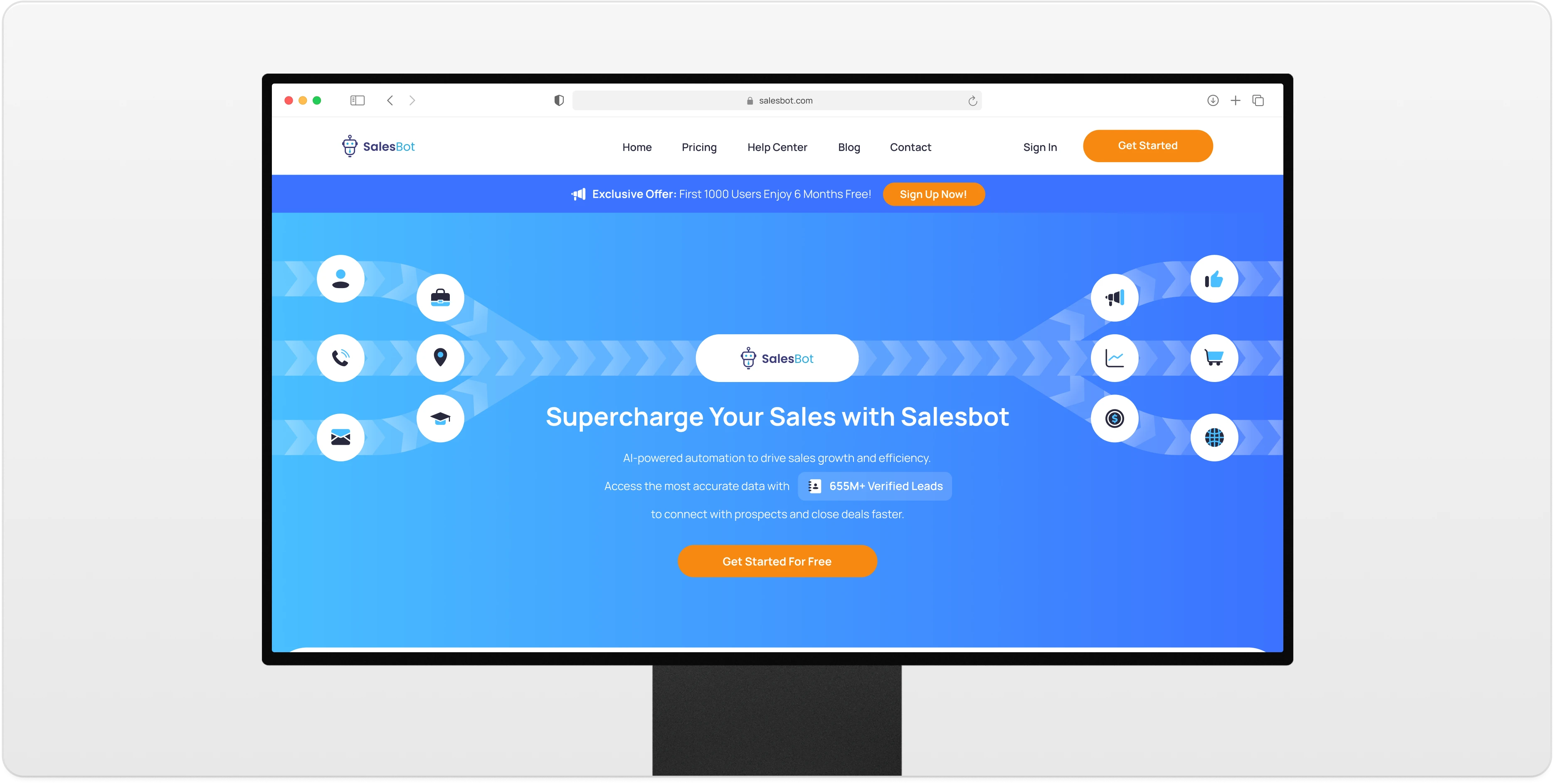 Salesbot banner